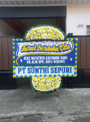 Papan Bunga Duka di Payuputat